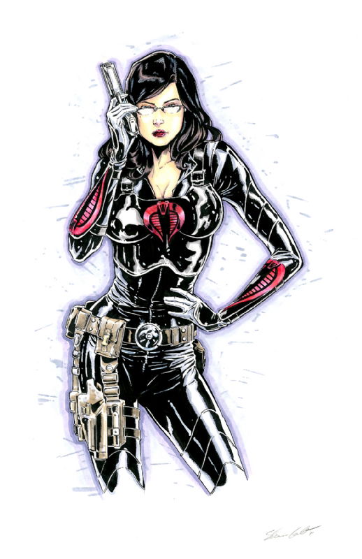 G.I. JOE THE BARONESS -- S.L. GALLANT, in Inkwell Awards's ...