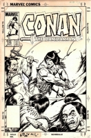 Conan The Barbarian #172 cover (1985) Comic Art