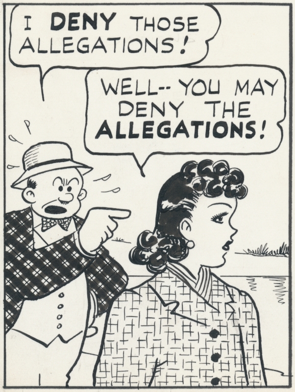 Nancy Comic Strip 1941 01 28 Featuring Aunt Fritzi Ritz Panel By Ernie