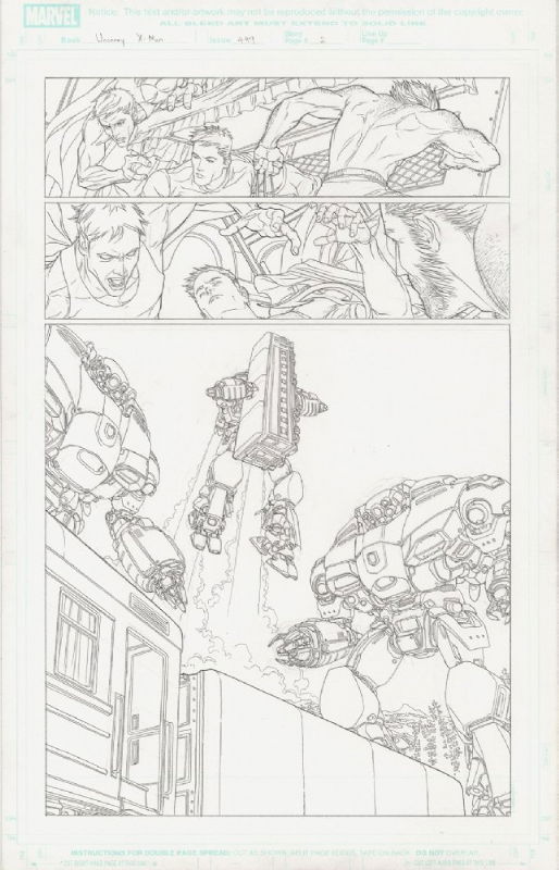 Uncanny X-Men 497 pg 2, in Joseph Longmore's FOR SALE!!! Comic Art ...