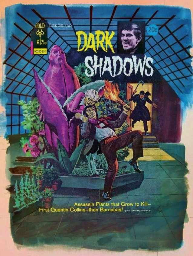 WILSON, GEORGE - Dark Shadows #22 GK painted cover, Barnabus & Quenton ...