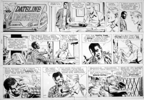 McWILLIAMS, AL - Dateline Danger Sunday 2-9-69 Comic Art