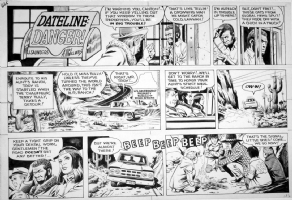 McWILLIAMS, AL - Dateline Danger Sunday1-17-71 Comic Art