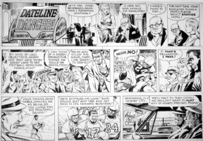 McWILLIAMS, AL - Dateline Danger Sunday 9-21-69 Comic Art