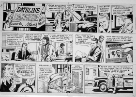 McWILLIAMS, AL - Dateline Danger Sunday 12-27-70 Comic Art