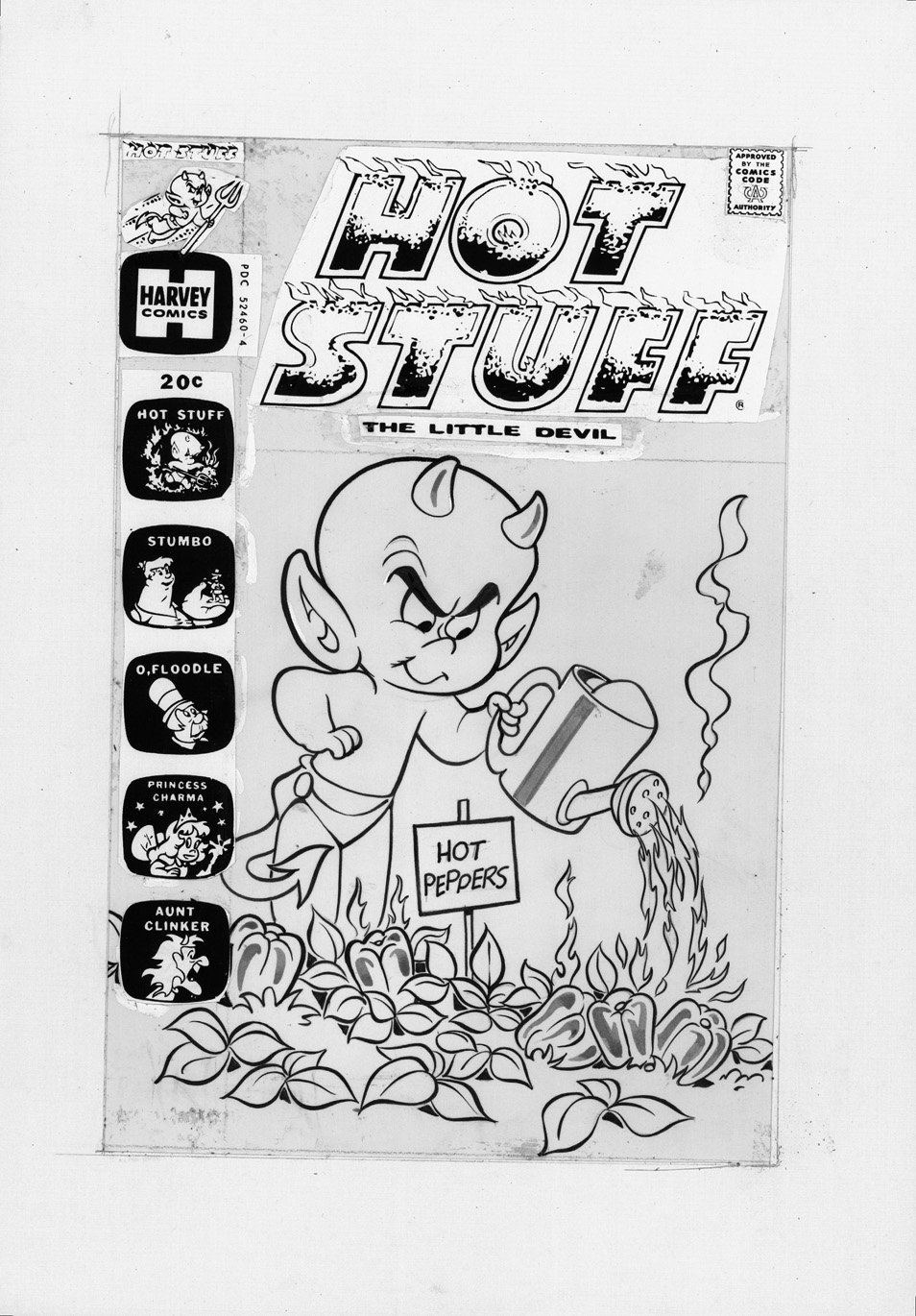 Hot Stuff the Little Devil 117 cover, in Stephen Donnelly's Covers