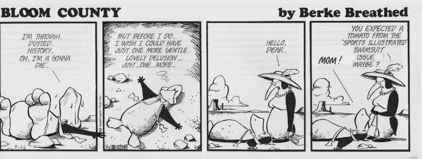 Breathed Berke Bloom County Daily All Opus And His Mom In Stephen Donnelly S