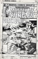 ZECK, MIKE / GENE DAY- Master of Kung Fu #99 cover, Shang Chi in a martial arts battle royal Comic Art