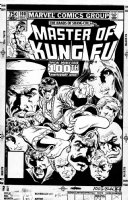 ZECK, MIKE / GENE DAY- Master of Kung Fu #100 cover, Shang & cast Comic Art