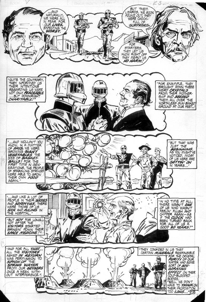 INFANTINO, CARMINE - V #2 page DC - NBC series, in Stephen Donnelly's ...