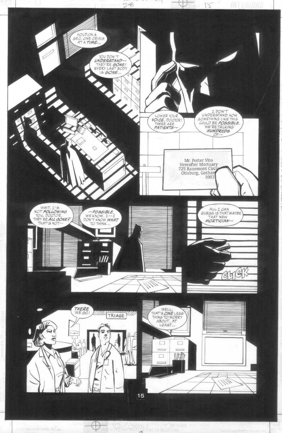 ROBINSON, ROGER - Batman Gotham Knights #28 Pg 15, Batman Doing ...