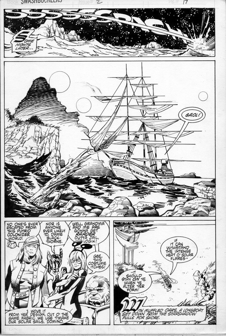 Guice, Butch - Swashbucklers #2 Page 17, In Stephen Donnelly's Guice 