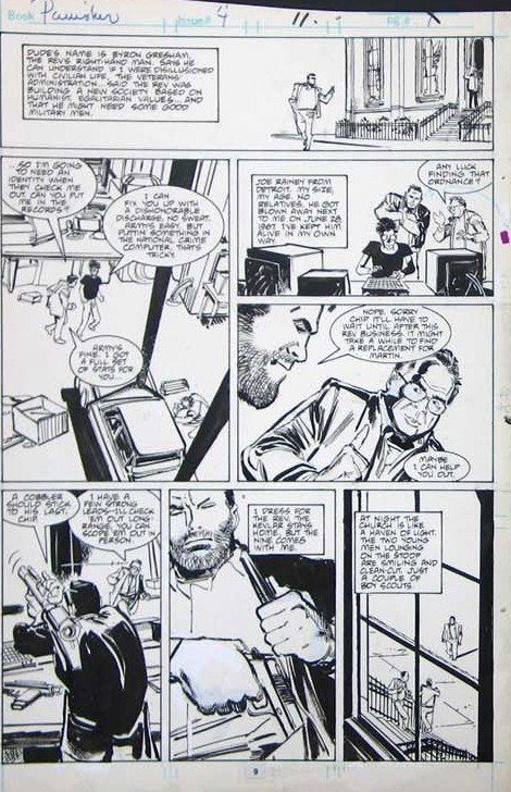 JANSON, KLAUS - Punisher #4 (on-going series) pg 9, in Stephen Donnelly ...