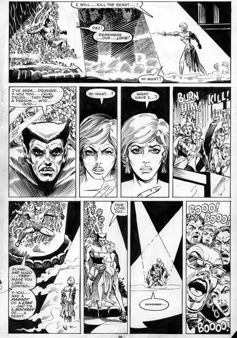 Perlin Don Beauty And The Beast 3 Page Hank Mccoy The Beast And Dazzler The Beauty Star In This X Men Related Mini Series In Stephen Donnelly S Perlin