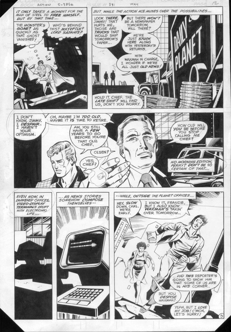 STATON, JOE - Action Comics #531 page 9, in Stephen Donnelly's STATON ...