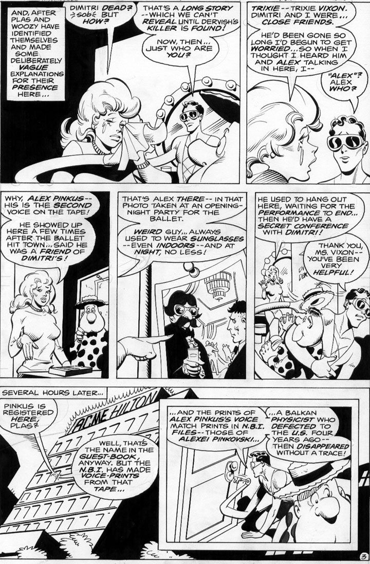 STATON, JOE - Adventure Comics #469 pg 3 Plasticman, in Stephen ...