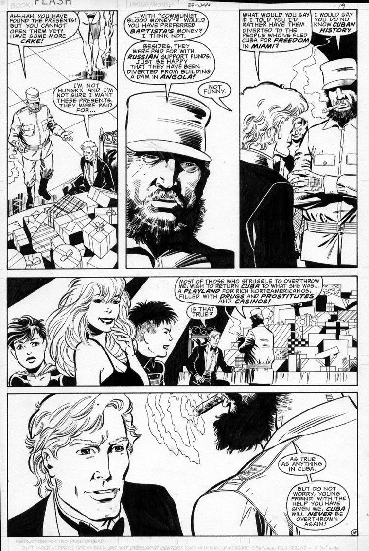 Flash #22 pg 15- ala HERNANDEZ L & R homage (Maggie, Hopey, Penny ...