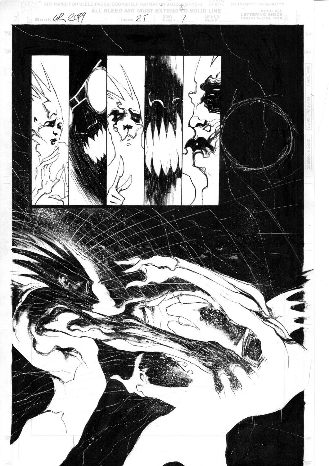 WOOD, ASHLEY - Ghost Rider 2099 #25 pg 7, in Stephen Donnelly's WOOD ...