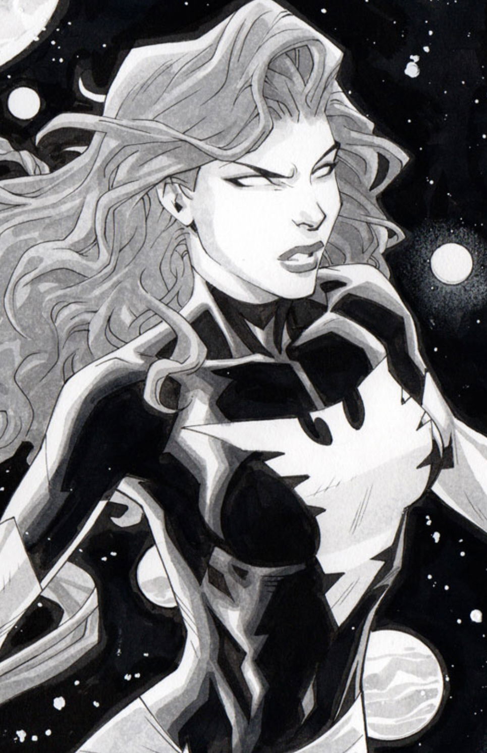 Dark Phoenix by Roger Cruz, in Hulk 213's Phoenix and Dark Phoenix ...