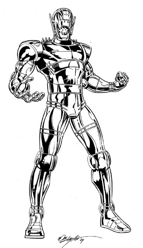 The Ultimate Ultron, in Kevin Moorhead's 17 More Villainy (Commissions ...