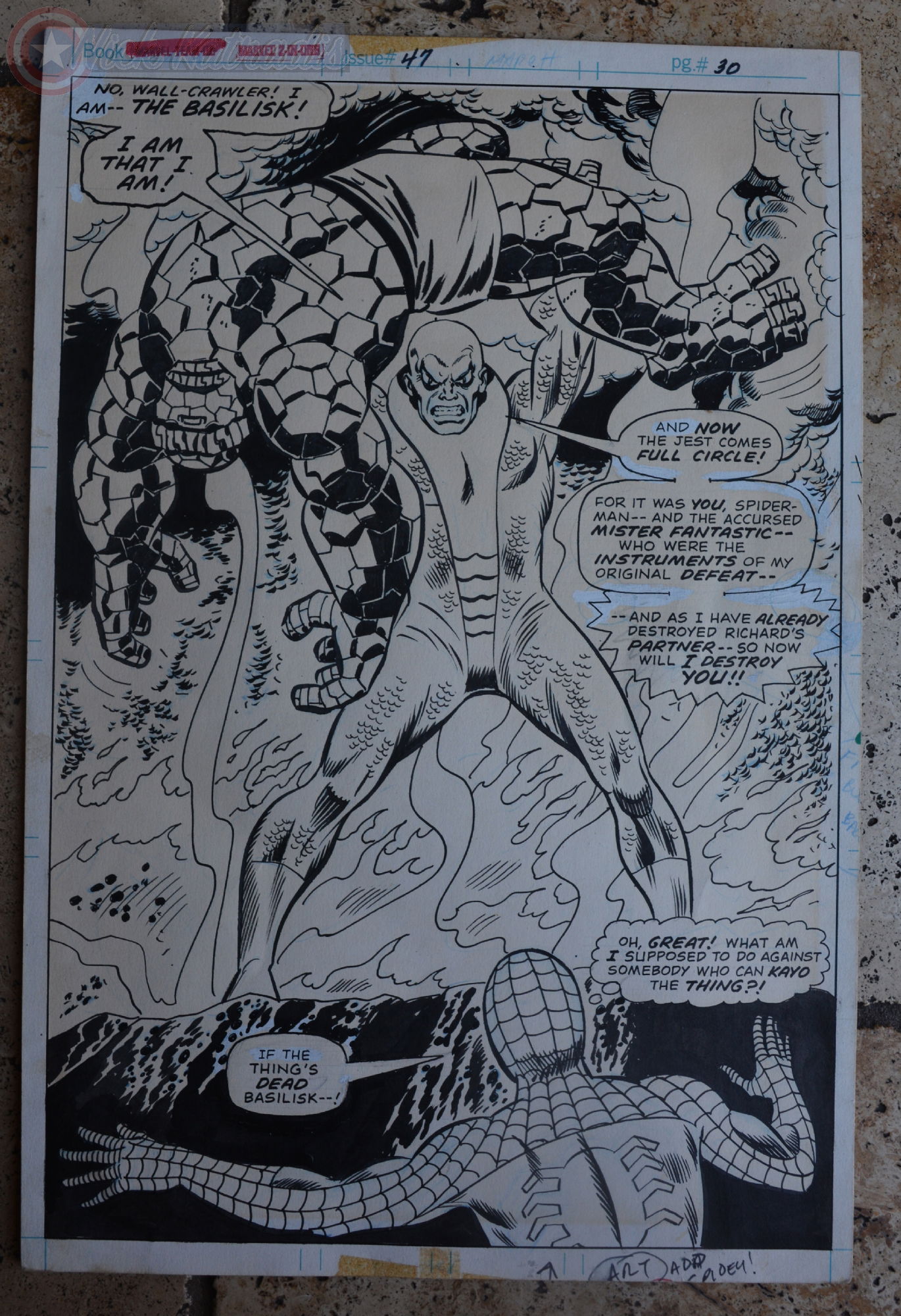 Marvel Two-In-One #17, Page #16 Splash (Buscema/Esposito) (1976) (The ...