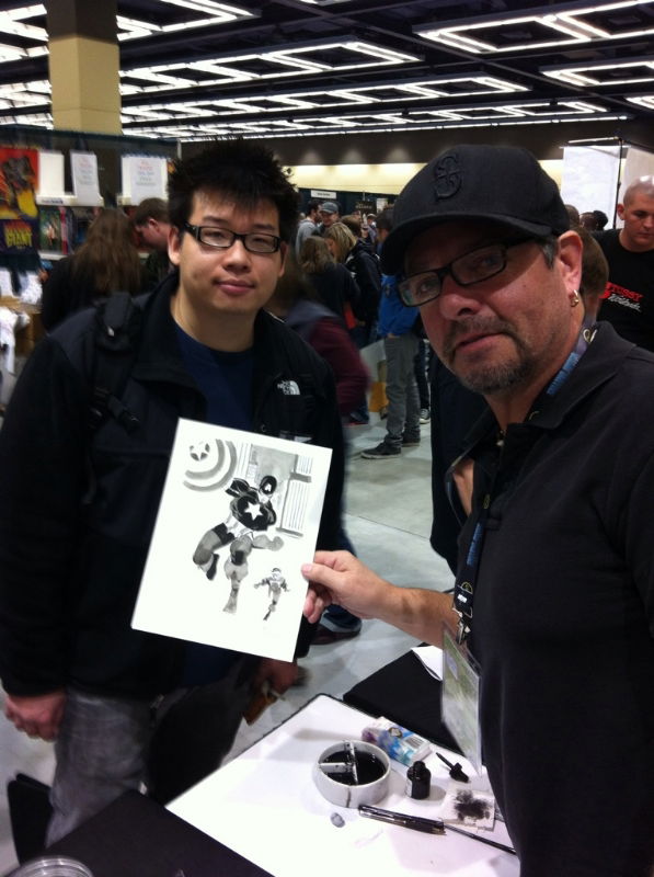 Captain America and Bucky in the City ECCC 2012, in Ben Lee's TIM SALE ...