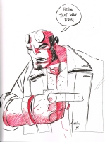 Hellboy by Jorge Coelho Comic Art