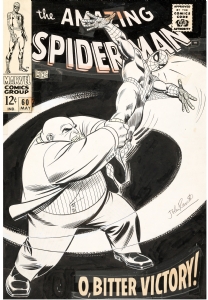 Amazing Spider-man 60 cover, Comic Art