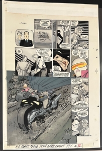 Lynn Varley Dark Knight Returns #2, Comic Art