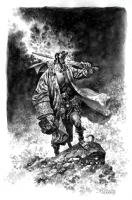 Hellboy by Duncan Fegredo, Comic Art