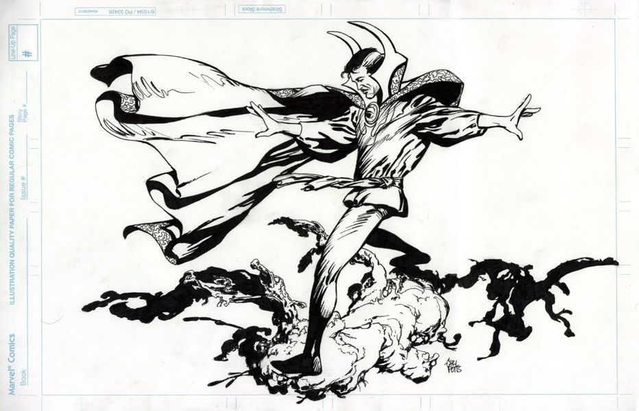 Dr Strange Commission, in Gerry Turnbull's Carl Potts Dr Strange ...