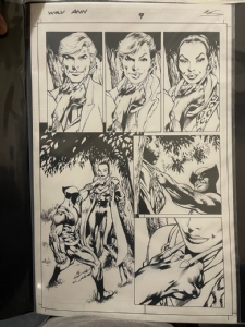 Alan Davis - Clandestine annual page (Wolverine) Comic Art