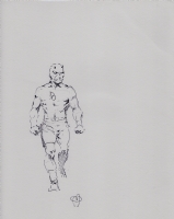 Mavlian  Daredevil Sketch Comic Art