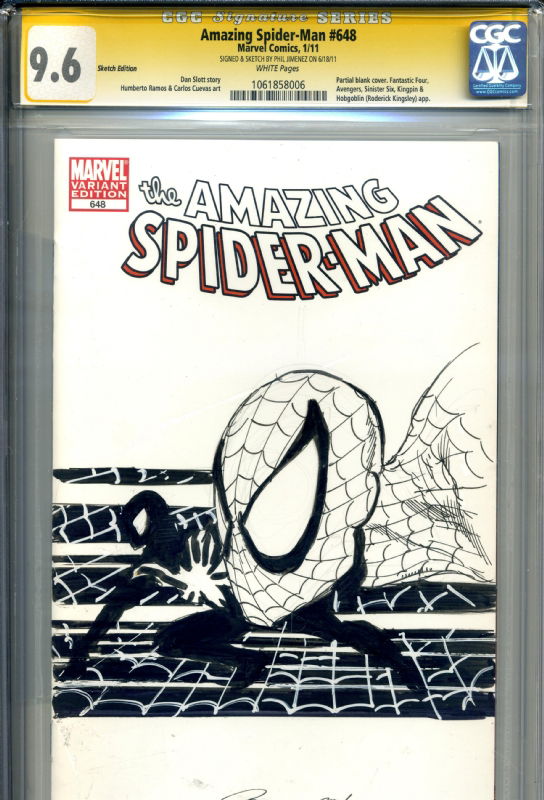 Jiminez Spider-Man on Amazing Spider-Man #648, in Doug MedicAR's Graded ...