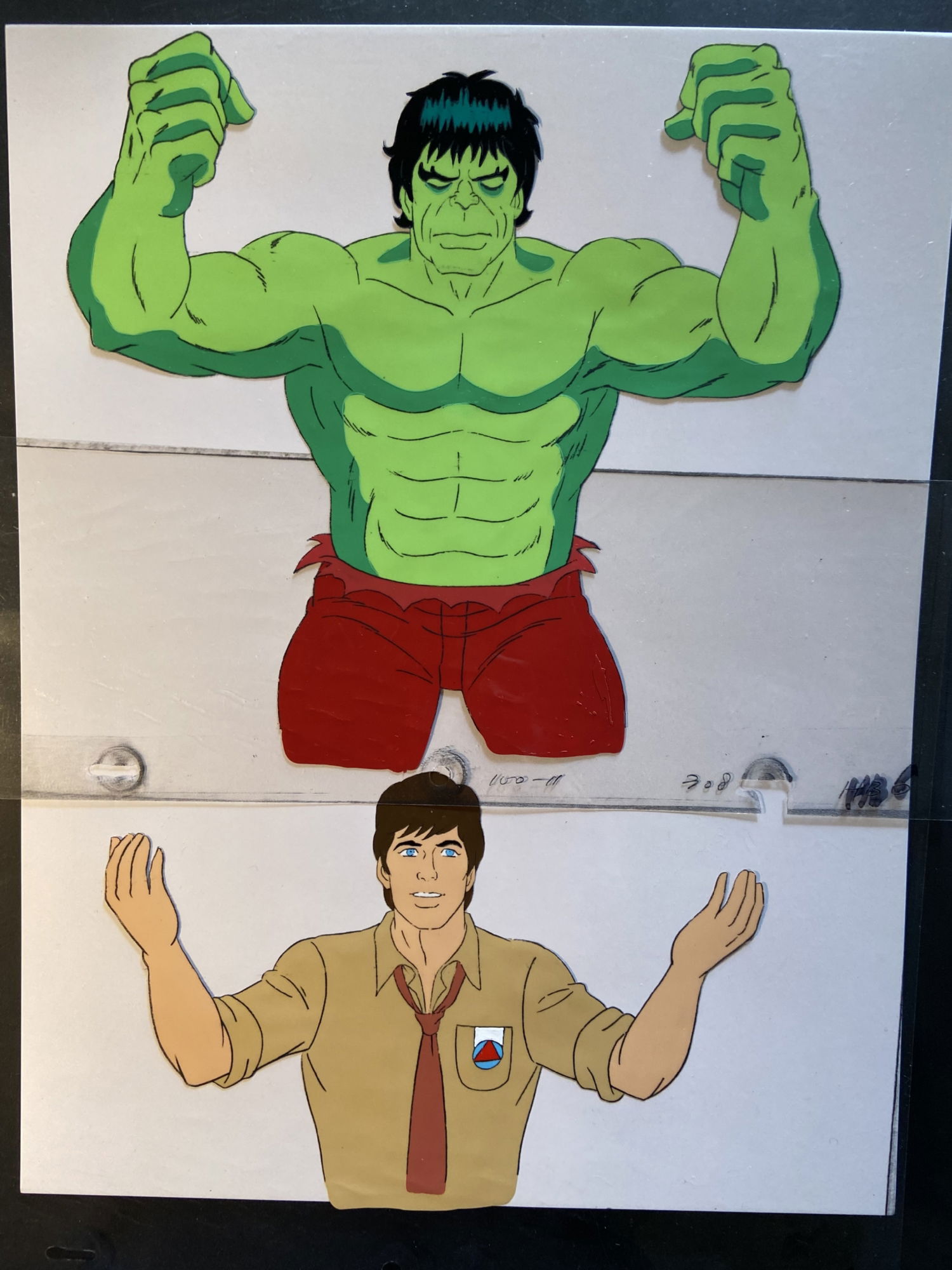 The Incredible Hulk 1982 Cartoon Cels - Transformation!, In The Sean's ...