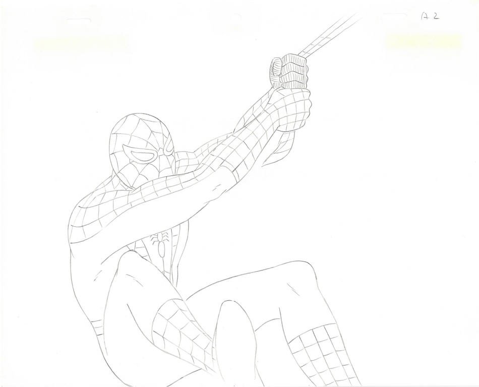 Spider-man and his Amazing Friends Cel - The Origin of Iceman & Videoman!,  in Tommy S's Spider-man and His Amazing Friends Animation Art - S2 Comic  Art Gallery Room