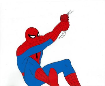 Spider-man and his Amazing Friends Cel - The Origin of Iceman & Videoman!,  in Tommy S's Spider-man and His Amazing Friends Animation Art - S2 Comic  Art Gallery Room