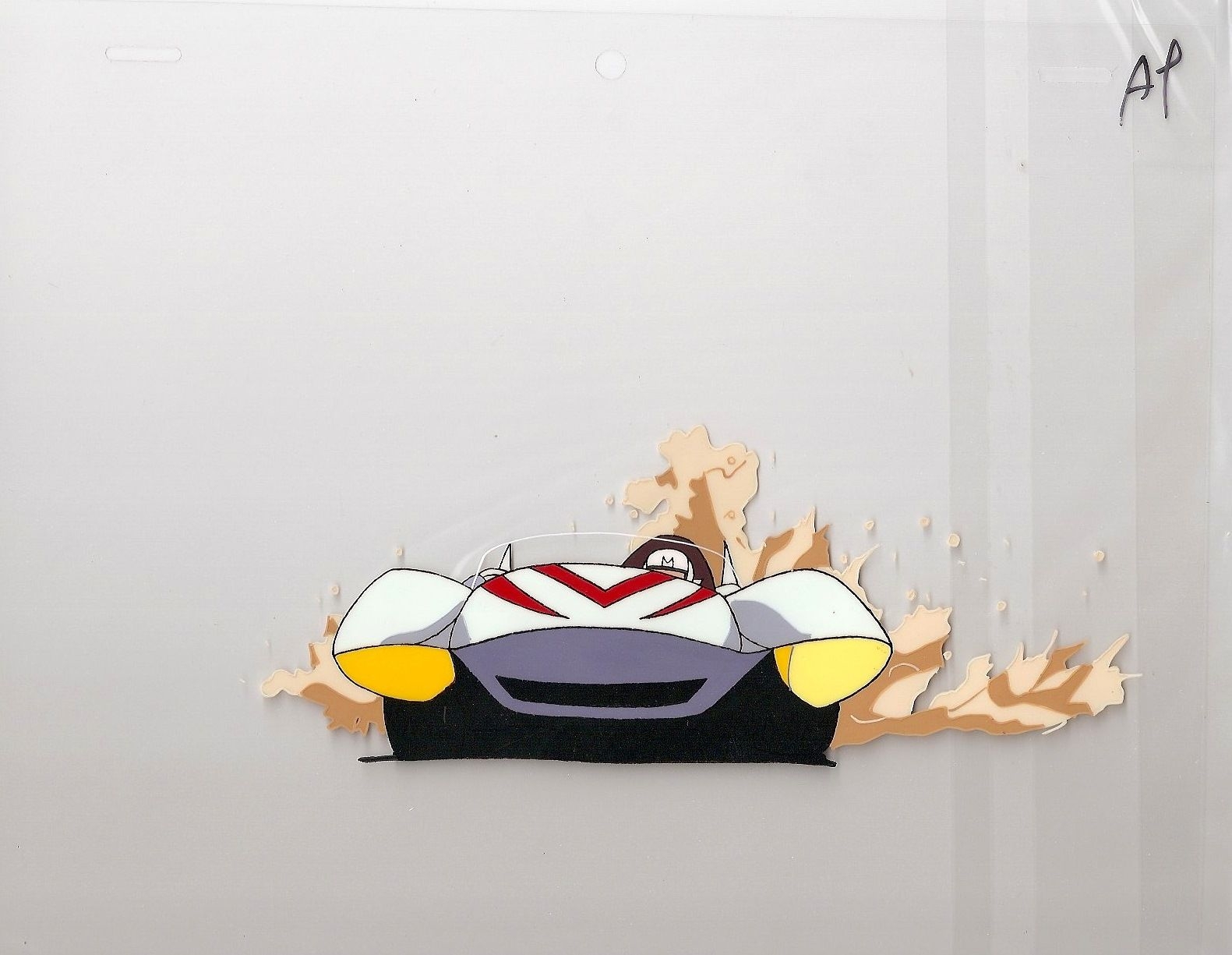 Speed Racer and the Mach V Animation Cel , in Tommy S's Speed Racer