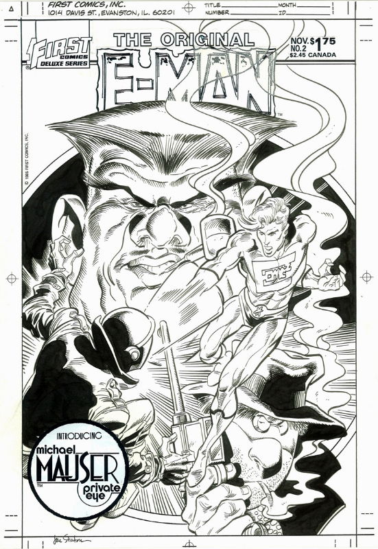 Joe Staton The Original E Man 2 In Karl Erik Lindkvists Staton