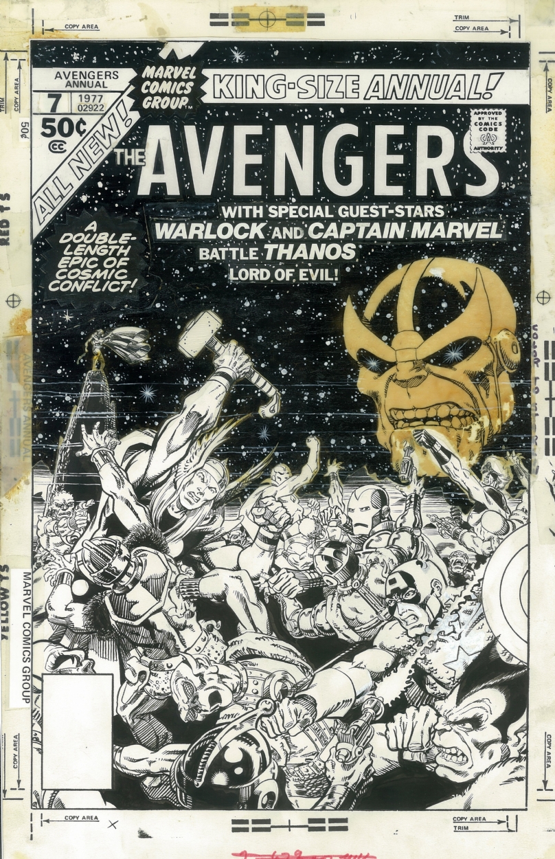Avengers Annual 7 In Romain Verlier S Holy Grail Comic Art