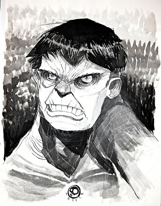 Hulk Jeremy Treece In Thomas Suhlings Hulk Sketchbook Volume Viii