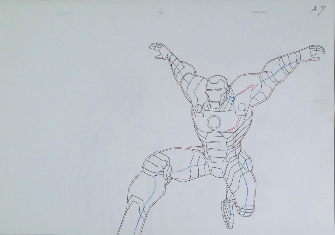 Ultimate Avengers production sketch - Iron Man, in Thomas Suhling's ...