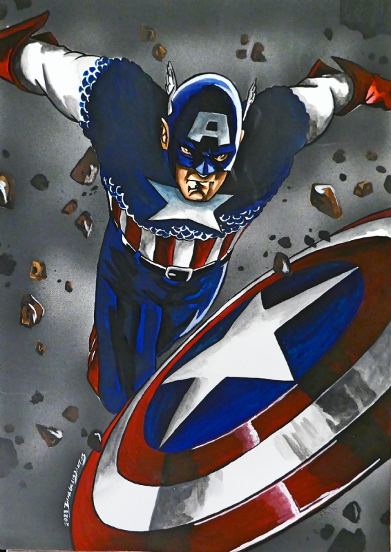 Captain America - Diangelis Santos, in Thomas Suhling's Various Comic ...