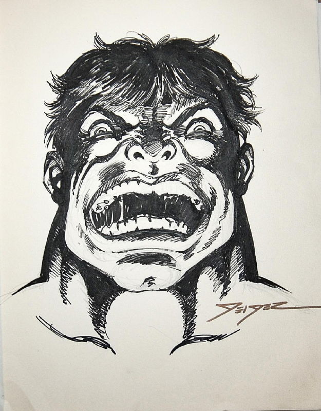 Hulk - Steve Geiger, in Thomas Suhling's Hulk Sketchbook - Volume VI ...