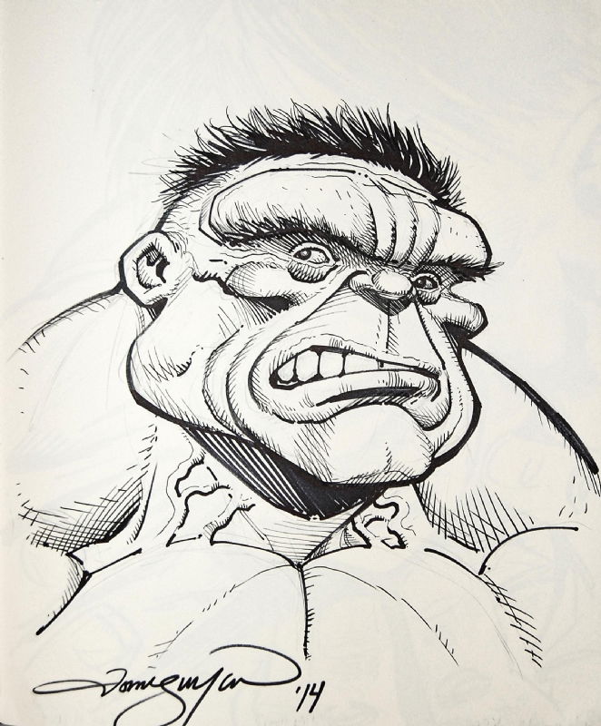 Hulk Tom Nguyen In Thomas Suhlings Hulk Sketchbook Volume Vi