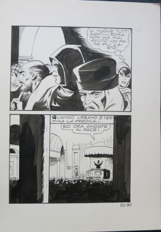 Lucifera Page In Cave Banshee S Leone Frollo Lucifera Comic Art Gallery Room