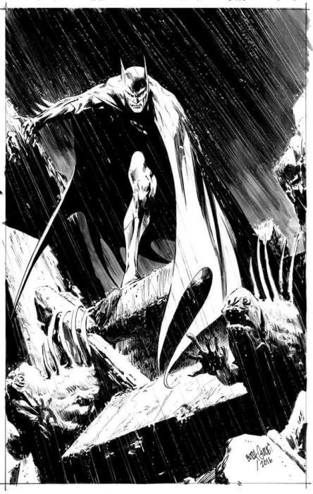 Batman Commission, in Dave Karlen's Butch Guice Commissions! Comic Art ...