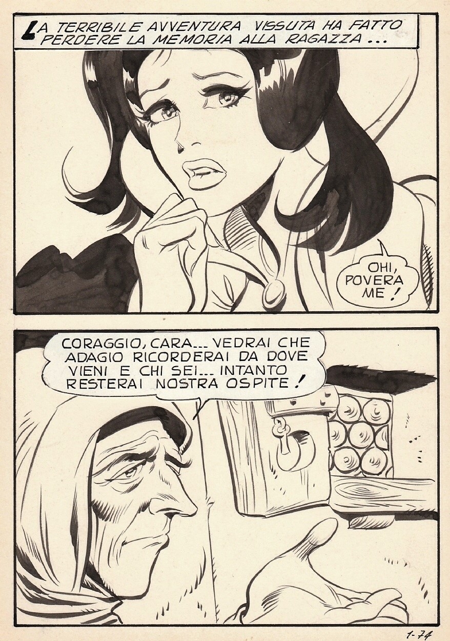 Leone Frollo - Page from Biancaneve #1, in Davide G.'s Frollo, Leone Comic  Art Gallery Room
