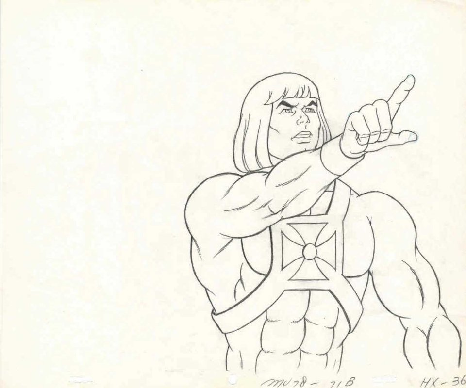 He-Man coloring pages to print and print online
