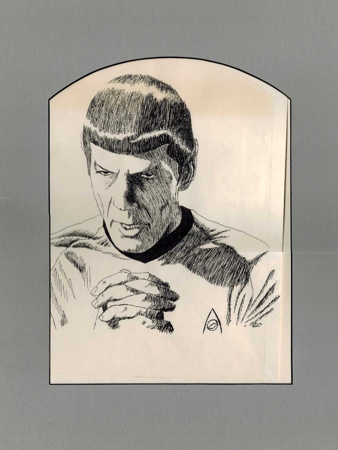 Spock Portrait Spock Print Spock Art Art Print of - Etsy Ireland